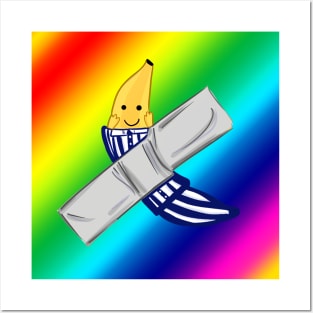 banana in pjs of pride Posters and Art